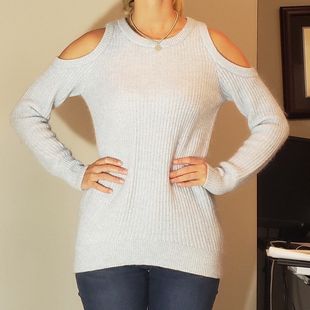 Michael Kors Cold Shoulder Sweater